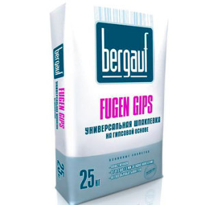 Шпаклевка Bergauf Fugen Gips