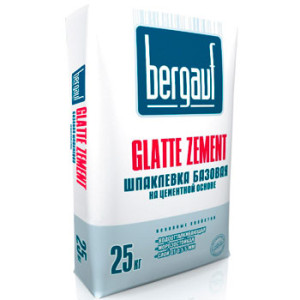 Шпаклевка Bergauf Glate Zement