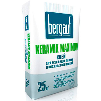 Клей для плитки Bergauf Keramik Maximum