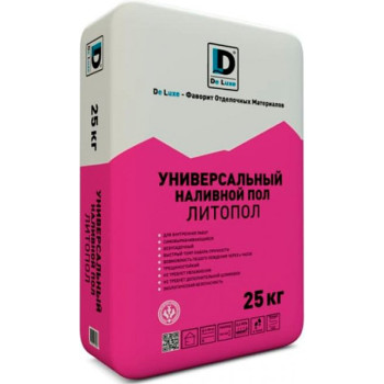 Наливной пол De Luxe Литопол универсальный