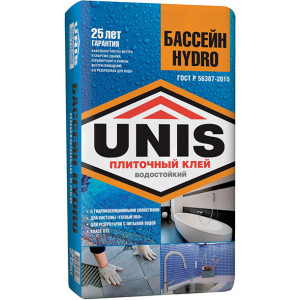 Клей Unis Бассейн Hydro