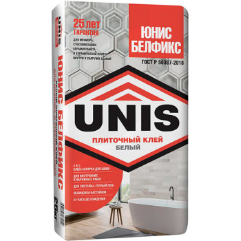 Клей для плитки Unis Белфикс