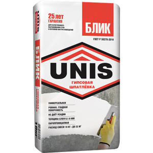Шпаклевка Unis Блик