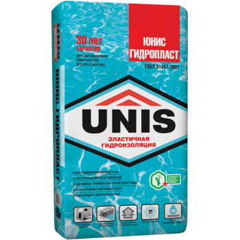 Обмазочная гидроизоляция Unis Гидропласт