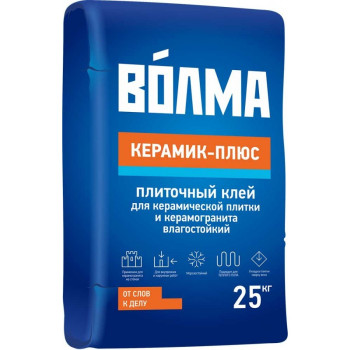 Клей для плитки Волма — Керамик Плюс влагостойкий