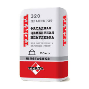 Шпаклевка Terta Планикрит