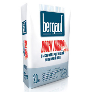 Наливной пол Bergauf Boden Turbo