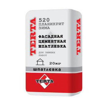 Шпаклевка Terta Планикрит Зима