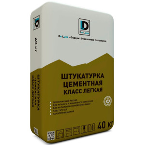 Штукатурка De Luxe Класс Легкая