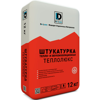 Штукатурка De Luxe Теплолюкс тепло-и звукоизоляционная