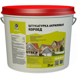 Штукатурка De Luxe Короед акриловая