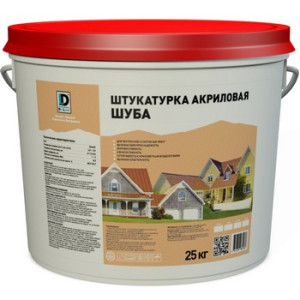 Штукатурка De Luxe Шуба акриловая