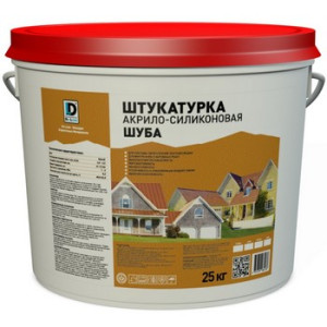 Штукатурка De Luxe Шуба акрило-силиконовая
