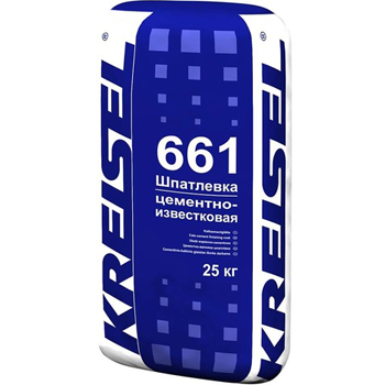 Базовая цементная шпаклевка серая Kreisel Zementglatte 661