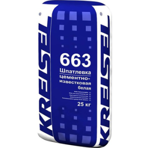 Шпаклевка Kreisel Weisse Zementglatte 663