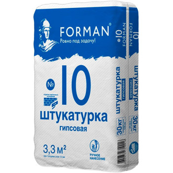 Штукатурка Forman 10 гипсовая