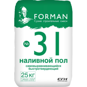 Наливной пол Forman 31