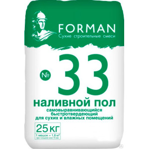 Наливной пол Forman 33