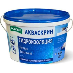 Гидроизоляция Основит Акваскрин НА64