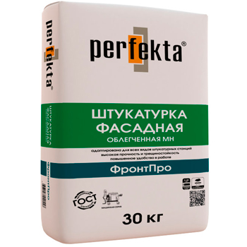 Штукатурка фасадная облегченная Perfekta ФронтПро