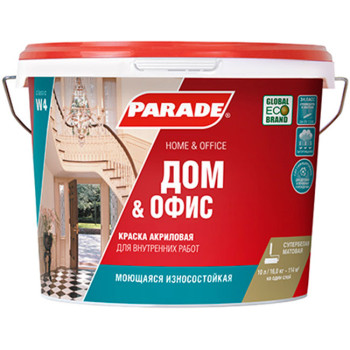 Краска акриловая Parade W4 Дом & Офис база С