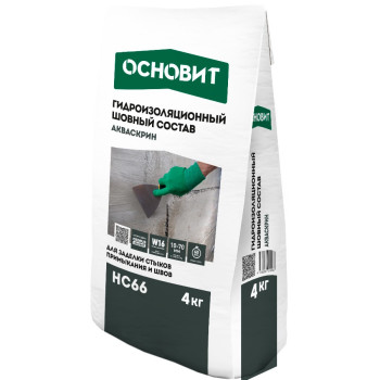 Гидроизоляционный шовный состав Основит Акваскрин HC66 Проникающий