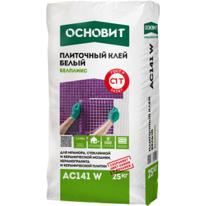 Клей для плитки Основит Белпликс AC141 W