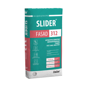 Штукатурка Dauer SLIDER FASAD 312