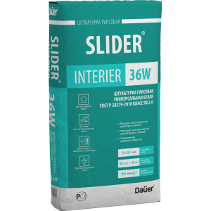Штукатурка Dauer SLIDER INTERIER 36W