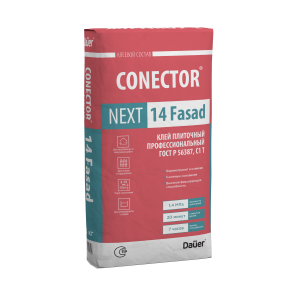 Клей для плитки Dauer CONECTOR NEXT 14 Fasad