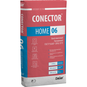 Клей для плитки Dauer CONECTOR HOME 06