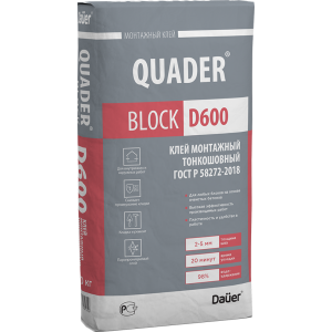 Клей монтажный Dauer QUADER BLOCK D600