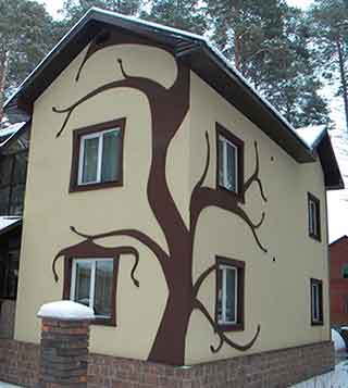 Штукатурка фасада
